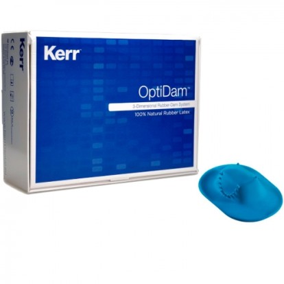 ОптиДам / OptiDam Posterior 5205 - 60 коффердамов для жевательной группы, Kerr / США